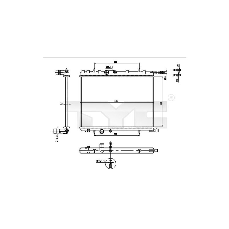 Radiateur TYC