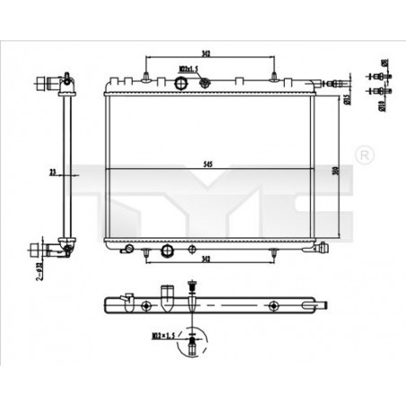 Radiateur TYC