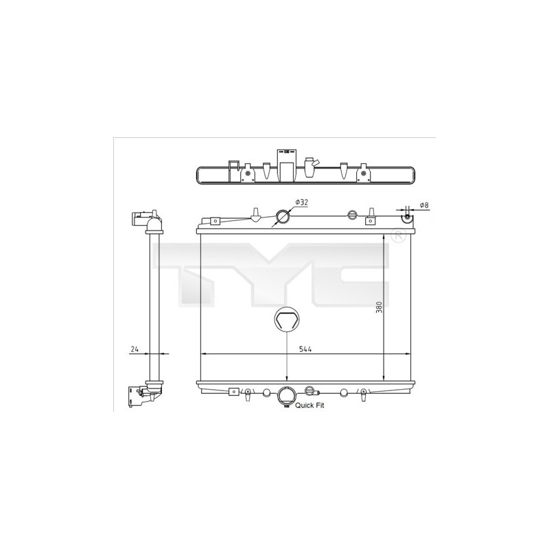 Radiateur TYC