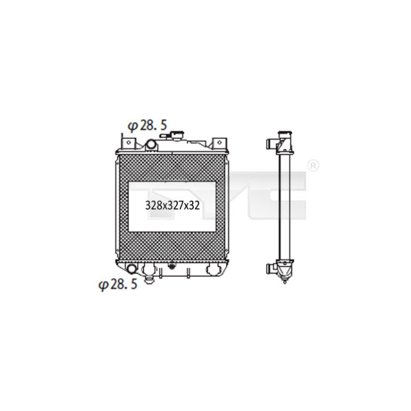 Radiateur TYC