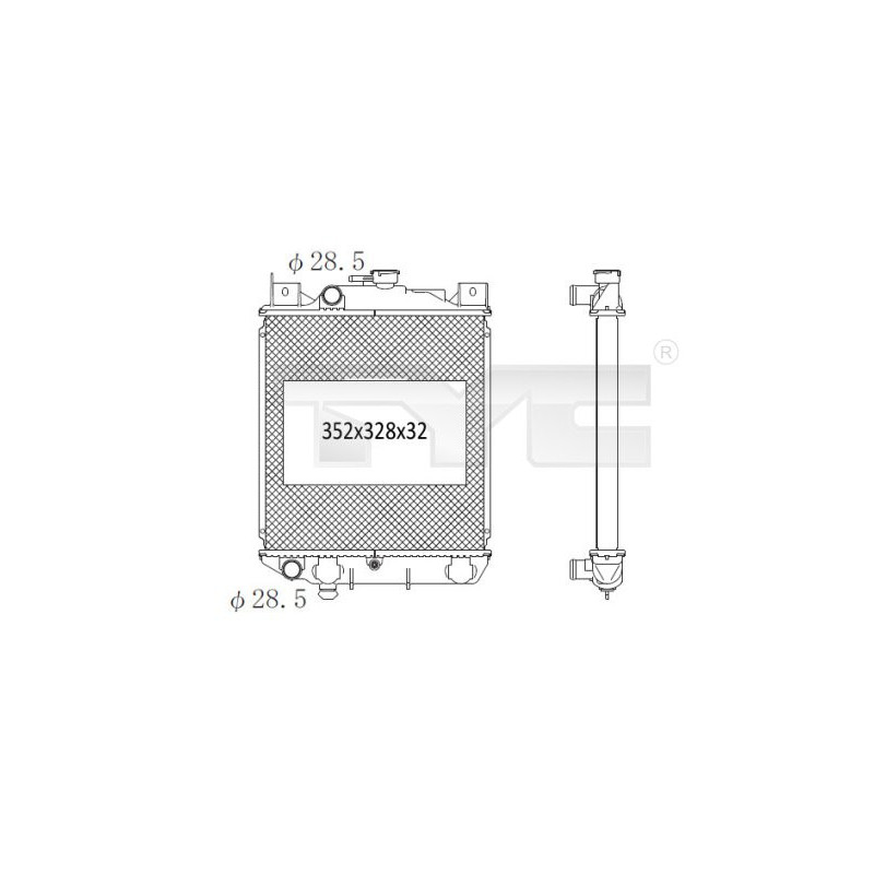 Radiateur TYC