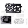 Ventilateur (refroidissement moteur) TYC