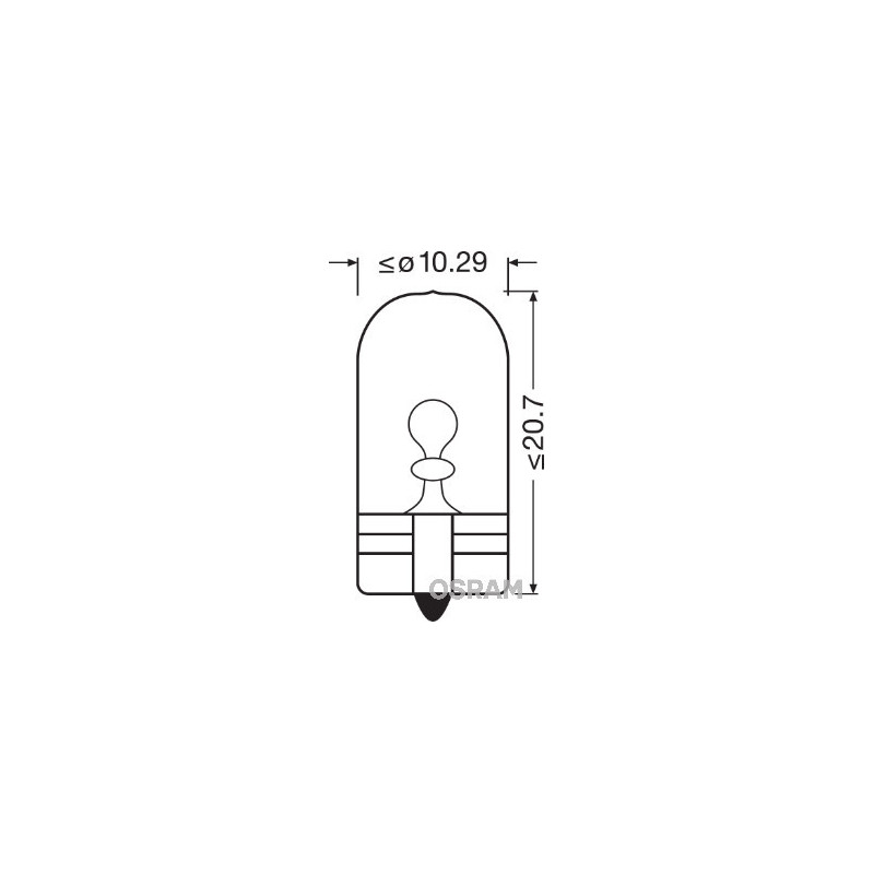 Ampoule (feu plafonnier) OSRAM