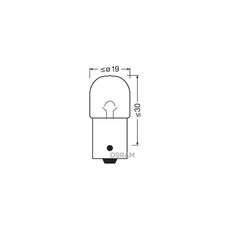 Ampoule (feu arrière / feu clignotant) OSRAM