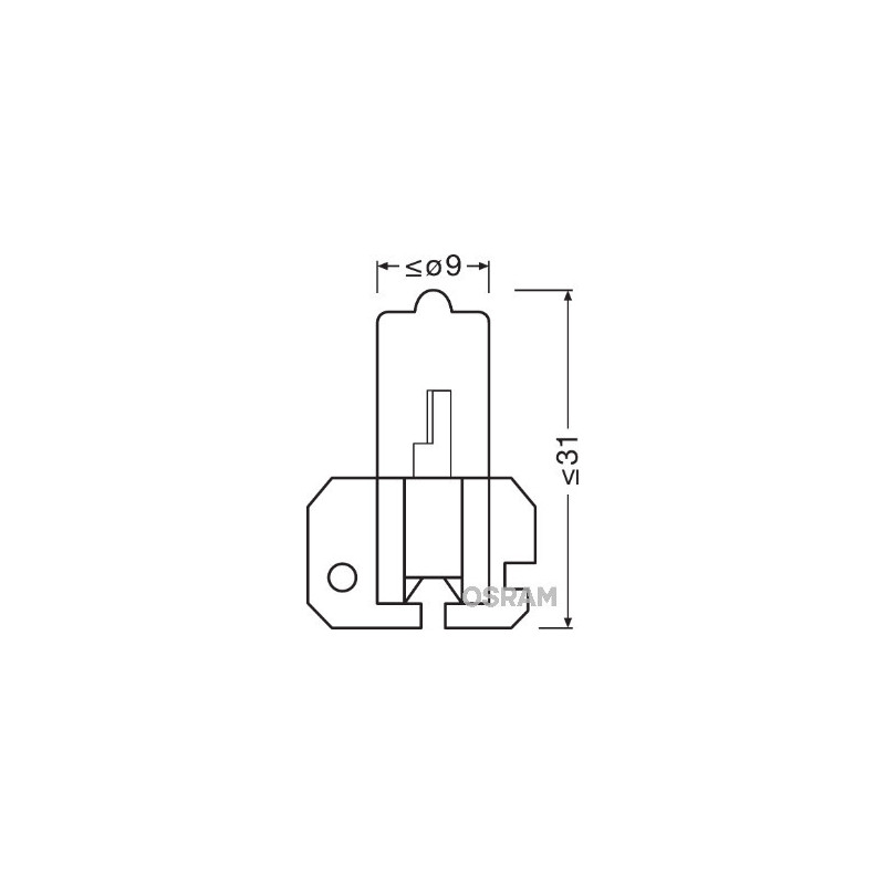 Ampoule (Phare principal / antibrouillard) OSRAM