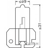 Ampoule (Phare principal / antibrouillard) OSRAM