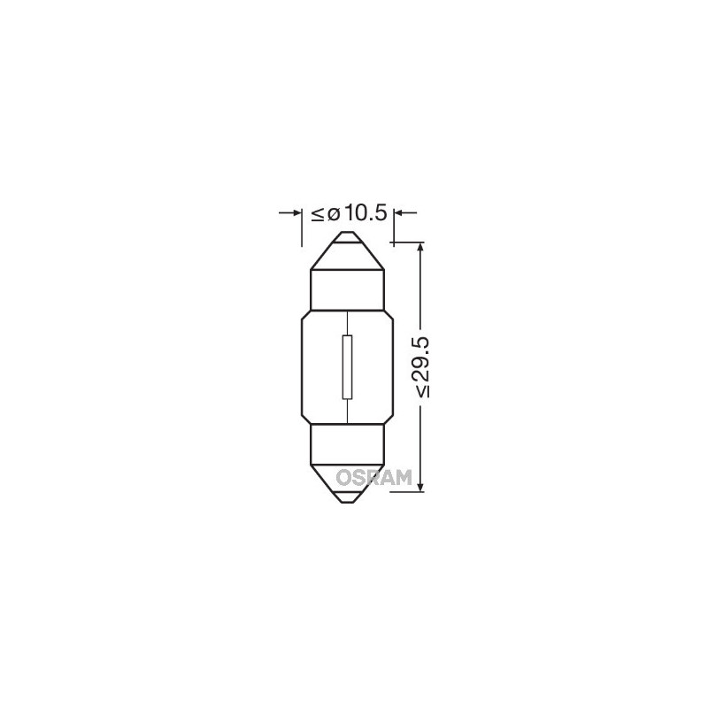 Ampoule (feu plafonnier) OSRAM