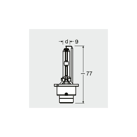 Ampoule (Phare longue portée) OSRAM