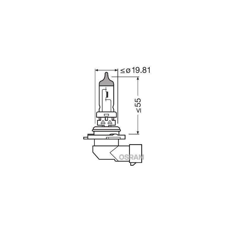 Ampoule (Phare longue portée) OSRAM