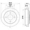 Tambour de frein MINTEX