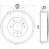 Tambour de frein MINTEX