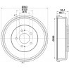 Tambour de frein MINTEX