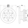 Disque de frein à l'unité MINTEX