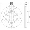 Disque de frein à l'unité MINTEX