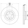 Disque de frein à l'unité MINTEX