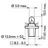 Ampoule (éclairage des instruments) PHILIPS