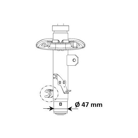 Amortisseur (à l'unité) KYB