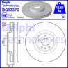 Jeu de 2 disques de frein DELPHI