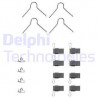 Kit d'accessoires (plaquette de frein) DELPHI