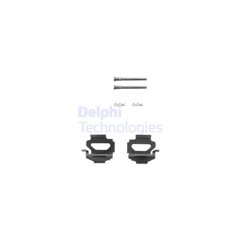 Kit d'accessoires (plaquette de frein) DELPHI