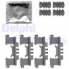 Kit d'accessoires (plaquette de frein) DELPHI