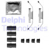 Kit d'accessoires (plaquette de frein) DELPHI