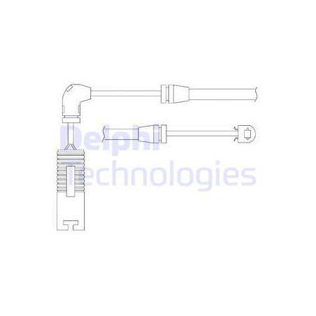 Témoin d'usure (plaquettes de frein) DELPHI