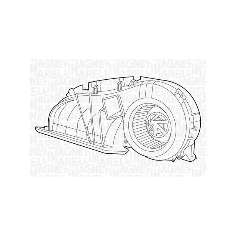 Pulseur d'air habitacle MAGNETI MARELLI