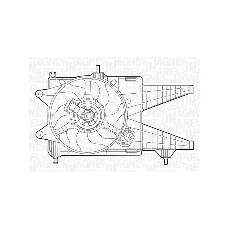 Ventilateur (refroidissement moteur) MAGNETI MARELLI