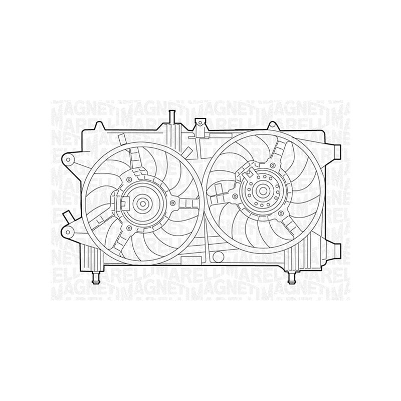 Ventilateur (refroidissement moteur) MAGNETI MARELLI