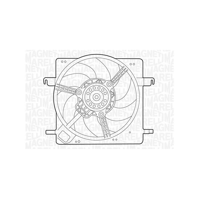 Ventilateur (refroidissement moteur) MAGNETI MARELLI