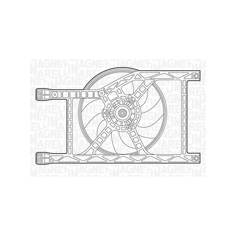 Ventilateur (refroidissement moteur) MAGNETI MARELLI