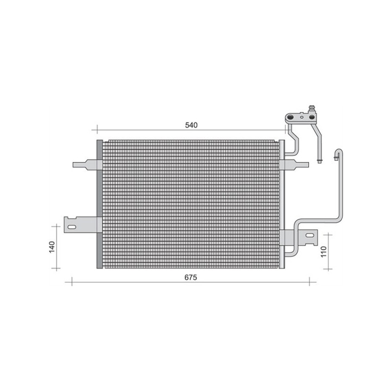 Condenseur de climatisation MAGNETI MARELLI