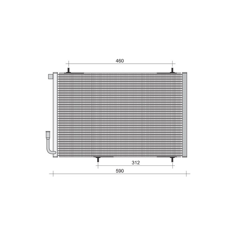 Condenseur de climatisation MAGNETI MARELLI