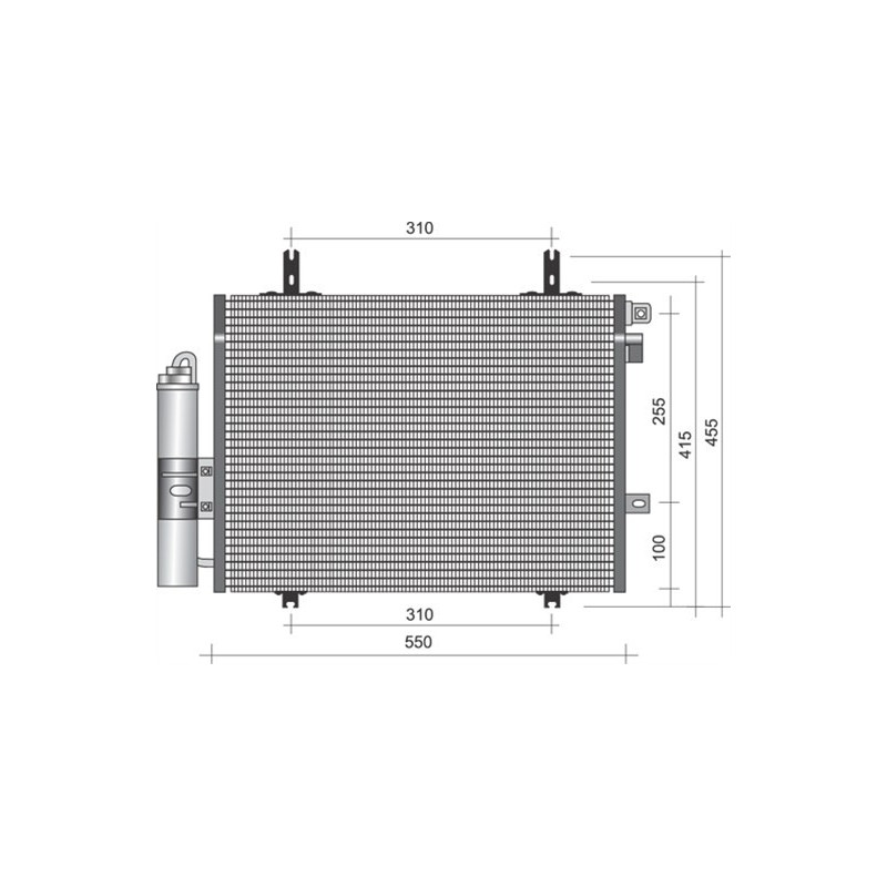 Condenseur de climatisation MAGNETI MARELLI