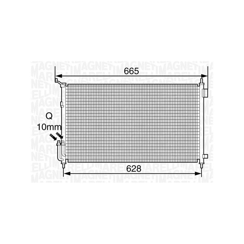 Condenseur de climatisation MAGNETI MARELLI