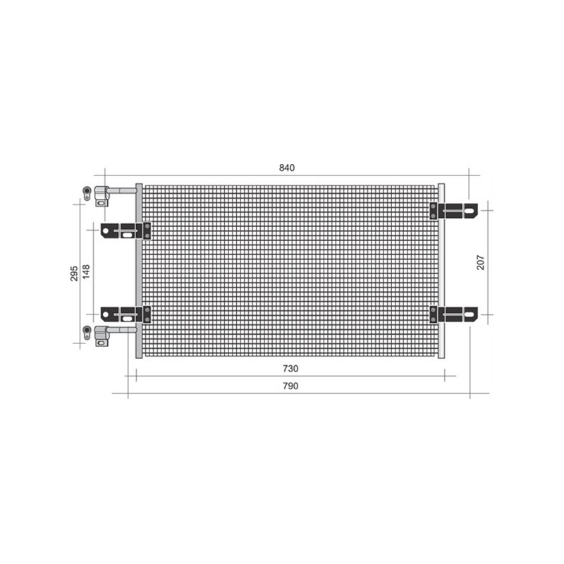 Condenseur de climatisation MAGNETI MARELLI