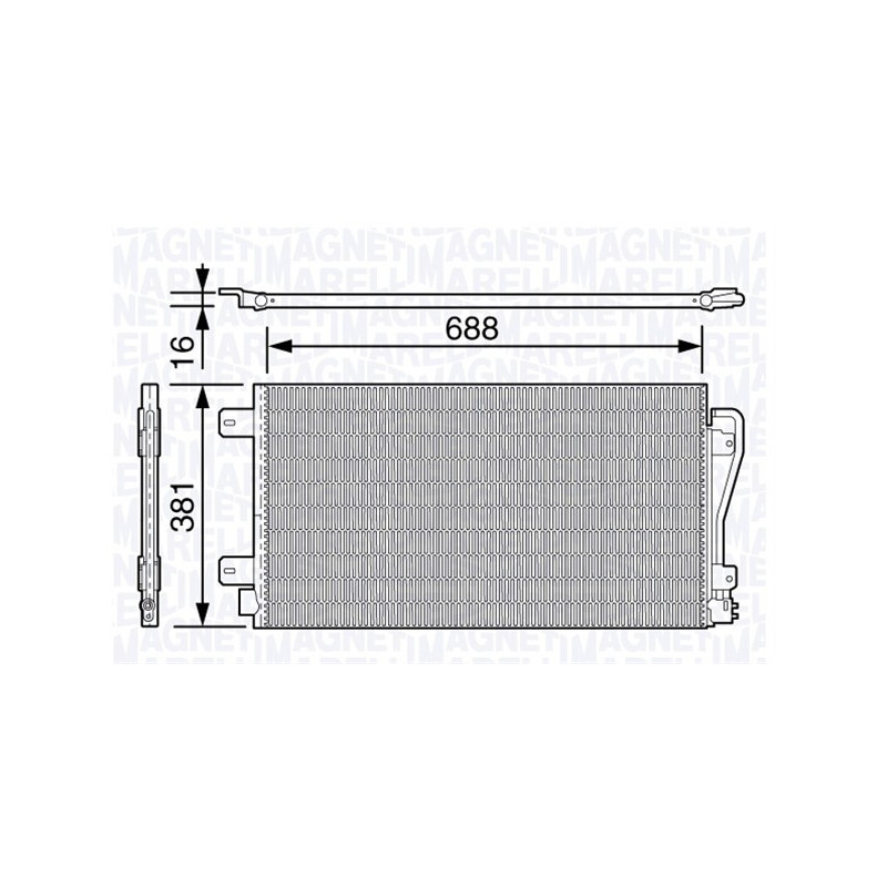 Condenseur de climatisation MAGNETI MARELLI