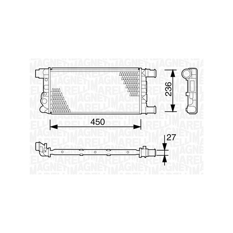 Radiateur MAGNETI MARELLI