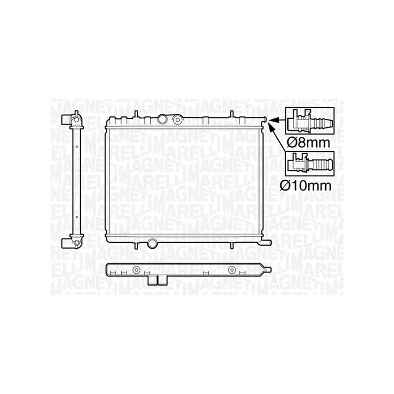 Radiateur MAGNETI MARELLI