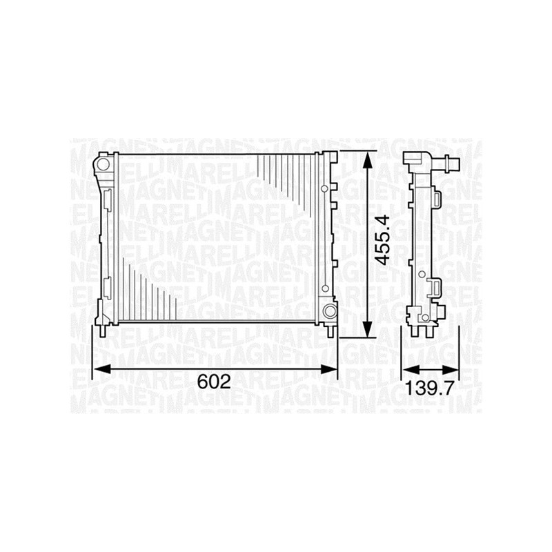 Radiateur MAGNETI MARELLI