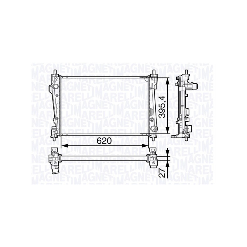 Radiateur MAGNETI MARELLI