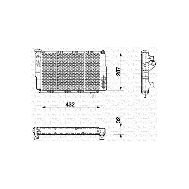Radiateur MAGNETI MARELLI