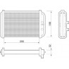 Radiateur de chauffage MAGNETI MARELLI