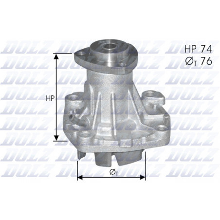 Pompe à eau DOLZ