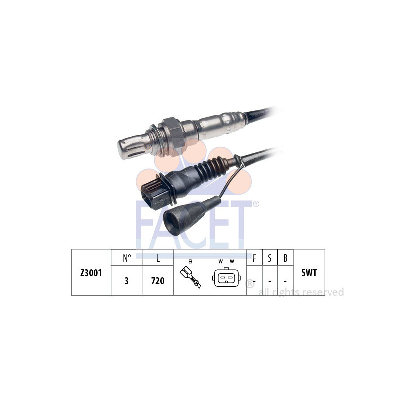 Sonde lambda FACET