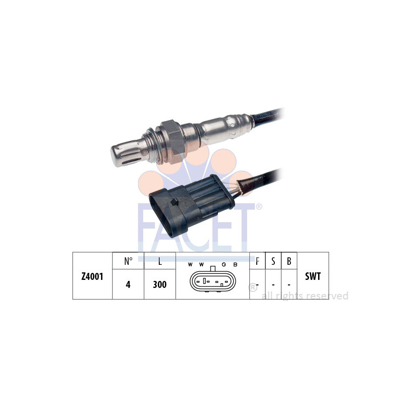 Sonde lambda FACET