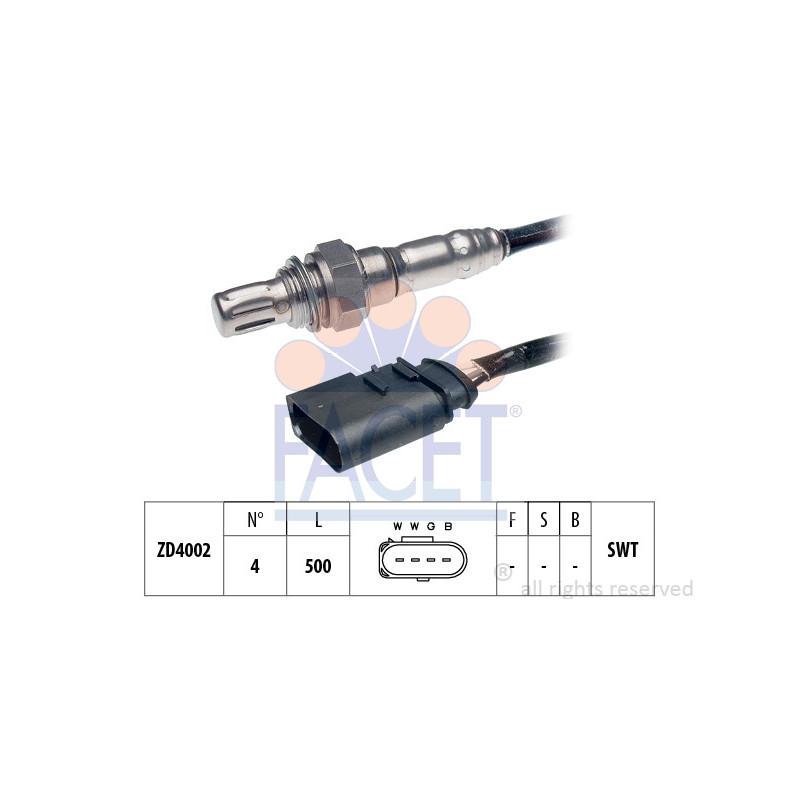 Sonde lambda FACET