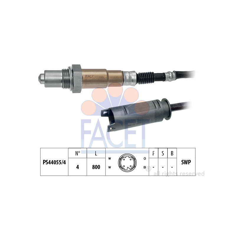 Sonde lambda FACET