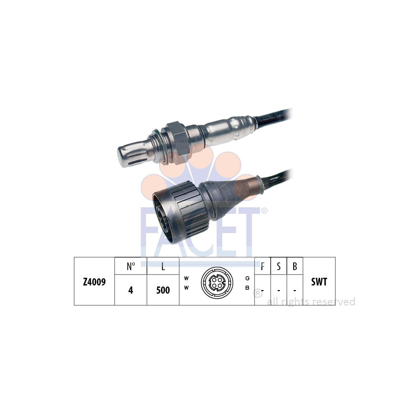 Sonde lambda FACET